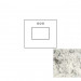 25x22 White Diamond Granite Top - Single Bowl