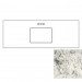 61x22 White Diamond Granite Top - Single Bowl