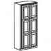 Wide Pantry Cabinet 96 Inch - Charleston Coffee Glaze CCGWP2496 