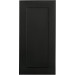 Shaker Black Wall Cabinet Sample