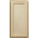 Unfinished Shaker Wall Cabinet Sample