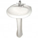 Vitreous China Pedestal Sink - Iris Bowl - 28100