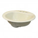 Vitreous China Sink Bowl - Ares Top Mount in Biscuit - 311002