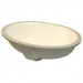 Vitreous China Sink Bowl - Aura 17 Inch Undermount in Biscuit - 30402