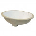 Vitreous China Sink Bowl - Aura 15 Inch Undermount in White - 30410