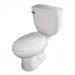 Vitreous China Toilet - Apollo Elongated in White - 42000