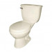 Vitreous China Toilet - Apollo Round Front in Biscuit - 41002