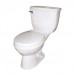 Vitreous China Toilet - Apollo Round Front in White - 41000