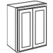 Wall Cabinet 27 by 42 Inch - Unfinished Shaker UNFW2742 