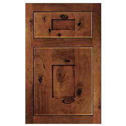 Bristol Inset - Cocoa Java - Wellborn Cabinet Sample