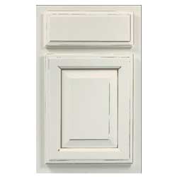 Rose Hall Square - Divinity Java - Wellborn Cabinet Sample