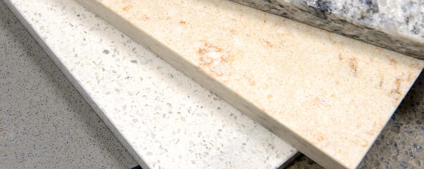 Several Kitchen Countertop Samples Shown Together Several Kitchen Countertop Samples Shown Together
