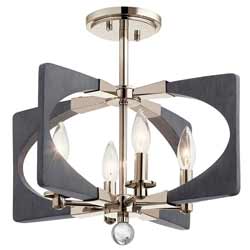 Alscar Semi Flush Mount Ceiling Light