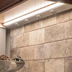 RM Series Lighted Under Cabinet Power-Strip Task Lighting