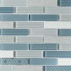 Volare Nuvole Glass & Porcelain Mosaic Tile