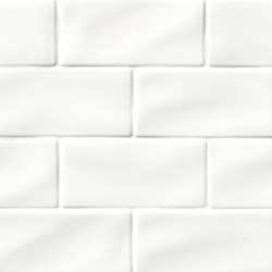 Whisper White 3x6 Handcrafted Subway Tile