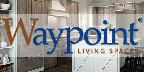 Waypoint Cabinets Logo and Sample Image