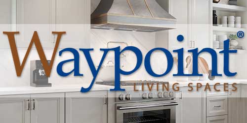 Waypoint Cabinets Logo and Sample Image